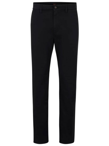 boss παντελονι chino tapered fit μαυρο σε προσφορά