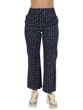 marella emme παντελονι chino blu σχεδιο σκουρο μπλε σε προσφορά
