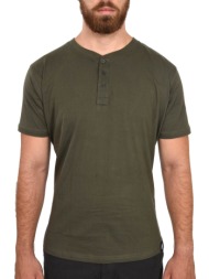 dors t-shirt half button λαδι