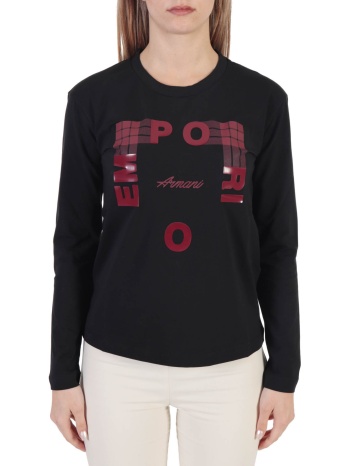 emporio armani t-shirt logo μαυρο σε προσφορά