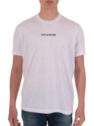 paul&shark t-shirt logo λευκο