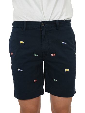 ralph lauren βερμουδα chino straight fit edford μπλε σε προσφορά
