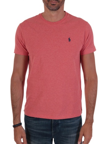 ralph lauren t-shirt logo custom slim fit ροδι σε προσφορά