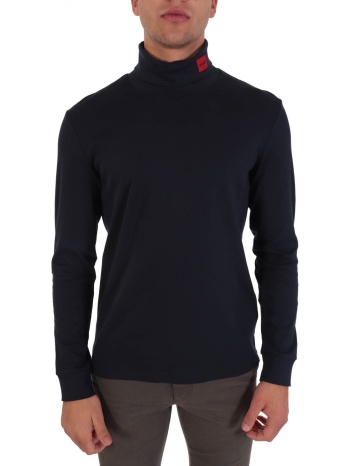hugo t-shirt rollneck derollo224 μπλε