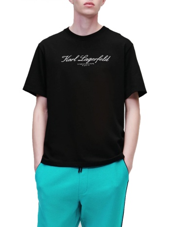 karl lagerfeld t-shirt logo μαυρο σε προσφορά
