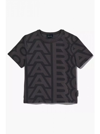 marc jacobs t-shirt all over logo μαυρο/καφε σε προσφορά