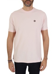 colmar t-shirt monday regular fit logo ροζ