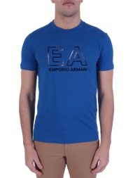emporio armani t-shirt logo ρουα μπλε