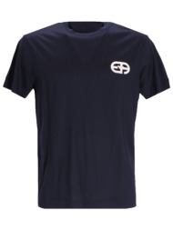 emporio armani t-shirt logo μπλε