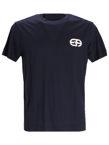 emporio armani t-shirt logo μπλε σε προσφορά