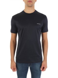 emporio armani t-shirt logo μπλε