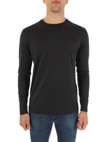 emporio armani t-shirt silk logo μαυρο σε προσφορά