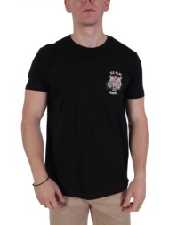 ice play t-shirt logo wild savage μαυρο