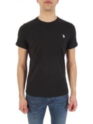 u.s. polo assn t-shirt mick logo μαυρο