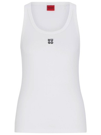 hugo top datamia logo λευκο