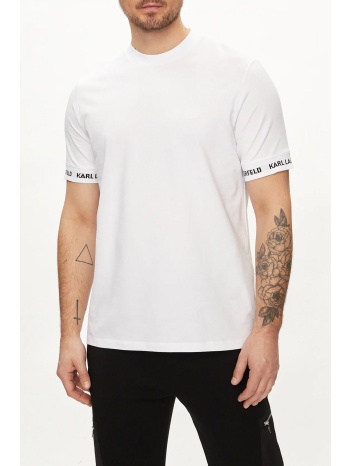 karl lagerfeld t-shirt logo λευκο σε προσφορά