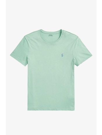 ralph lauren t-shirt logo custom slim fit μεντα σε προσφορά