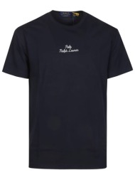 ralph lauren t-shirt logo μπλε