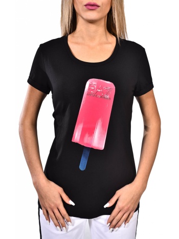 armani 7 t-shirt logo ice cream μαυρο σε προσφορά