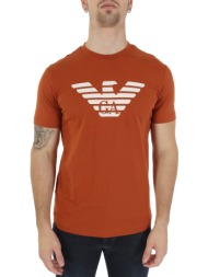 emporio armani t-shirt logo τζιντζερ
