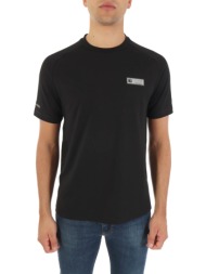 armani 7 t-shirt logo μαυρο-γκρι