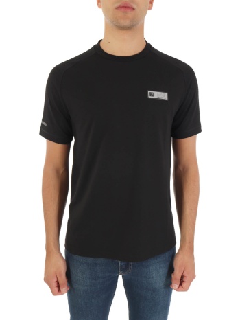 armani 7 t-shirt logo μαυρο-γκρι σε προσφορά