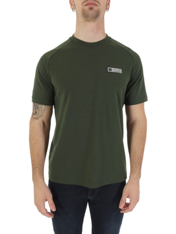 armani 7 t-shirt logo πρασινο-γκρι σε προσφορά