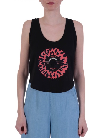 pinko top bambusa canotta σταμπα pinko uniqueness μαυρο σε προσφορά