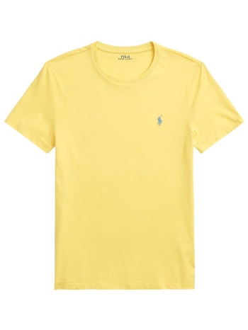 ralph lauren t-shirt logo custom slim fit κιτρινο σε προσφορά