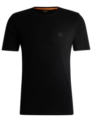 boss casual t-shirt tales μαυρο