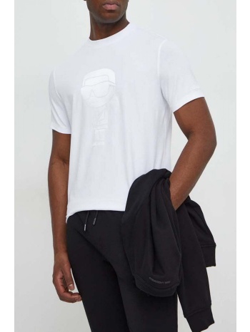 karl lagerfeld t-shirt logo λευκο σε προσφορά