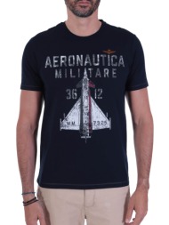 aeronautica militare t-shirt logo 36 12 μπλε