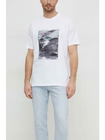 boss casual t-shirt te_kalt λευκο σε προσφορά