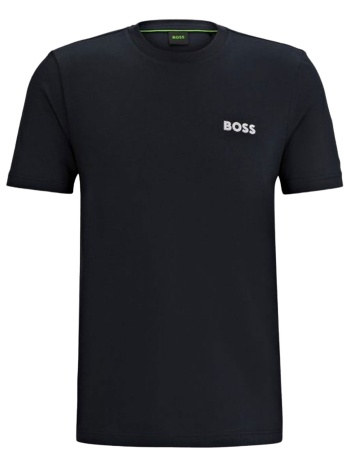boss athleisure t-shirt tee 12 μπλε
