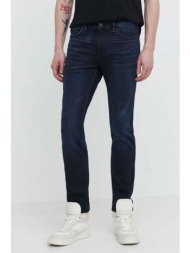 hugo παντελονι jeans slim fit 708 σκουρο μπλε