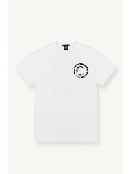 colmar t-shirt frida regular fit logo λευκο