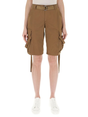 liu-jo βερμουδα cargo ζωνη καφε σε προσφορά