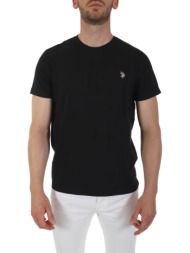 u.s. polo assn t-shirt mick logo μαυρο