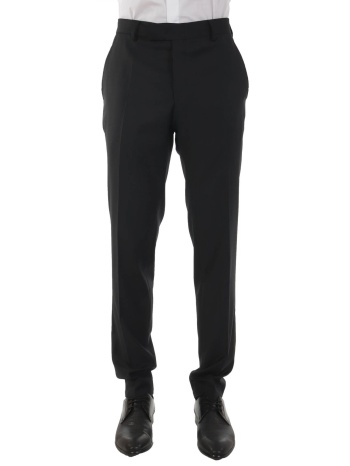 karl lagerfeld παντελονι κοστουμιου μικροσχεδιο road μαυρο