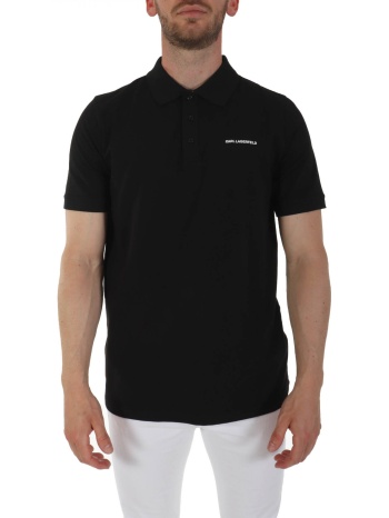 karl lagerfeld polo logo μαυρο σε προσφορά