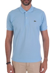 lacoste polo classic fit σιελ