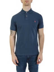 ralph lauren polo slim fit logo ραφ μπλε