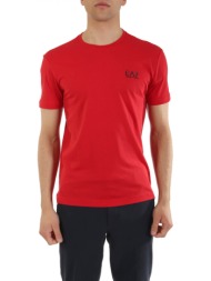 armani 7 t-shirt logo κοκκινο
