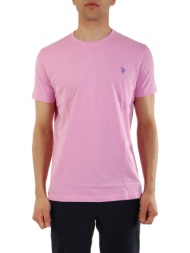 u.s. polo assn t-shirt mick logo ροζ