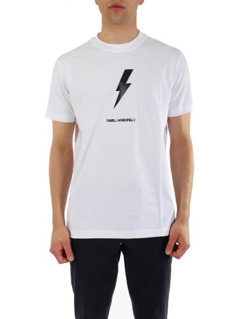 karl lagerfeld t-shirt logo λευκο σε προσφορά