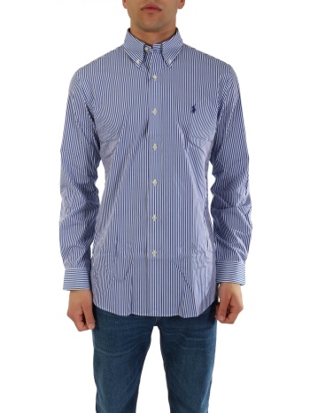 ralph lauren πουκαμισο ριγε button down custom fit