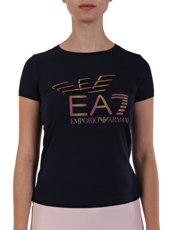 armani 7 t-shirt logo μπλε σε προσφορά