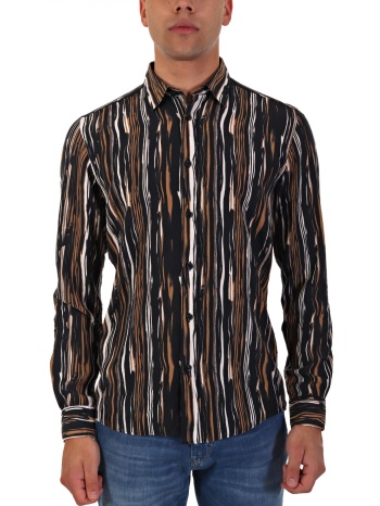 boss πουκαμισο regular fit ριγε s-liam-kent-c1-233 σε προσφορά