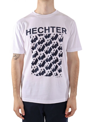 hechter t-shirt jersey μικροσχεδιο logo λευκο σε προσφορά