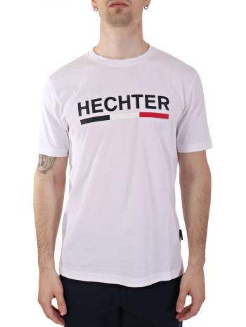 hechter t-shirt jersey logo αναγλυφο μεγαλο λευκο σε προσφορά